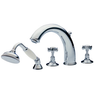 Zweigriff-Wannenarmatur Imperial mit Brause von ..