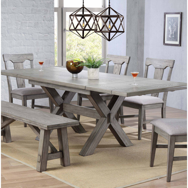 Ophelia Co Vergara Trestle Table Ophelia Co Vergara Trestle Table