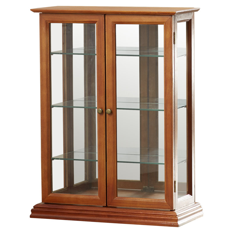 Fleur De Lis Living Kimberley Wall Mounted Curio Cabinet Reviews Kimberley Wall Mounted Curio Cabinet