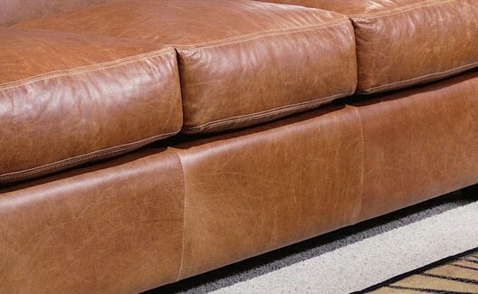 jackson leather sleeper sofa by omnia leather