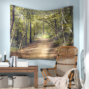 Forest Light by Ann Barnes Wall Tapestry