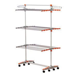 Foldable & Compact Storage Clothes Drying Rack