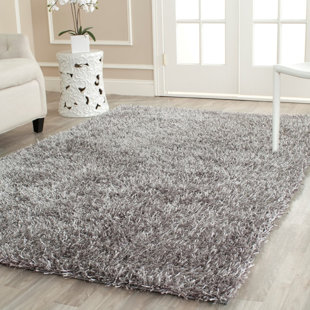Gray Silver Rugs Joss Main Cheevers Handmade Gray Area Rug