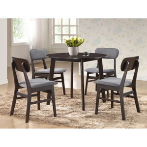 Alcorn 5 Piece Dining Set by Latitude Run