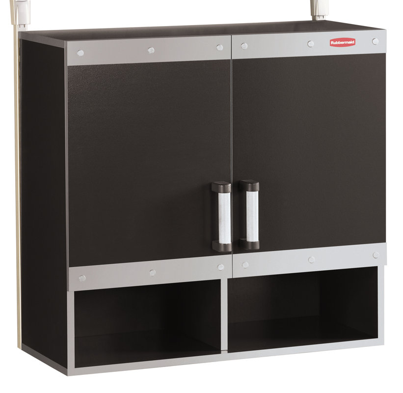 Hanging Wall Cabinet rubbermaid fast track hanging wall cabinet & reviews | wayfair Hanging Wall Cabinet rubbermaid fast track hanging wall cabinet & reviews | wayfair