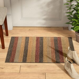 Sherill Yellow/Red/Gray Area Rug
