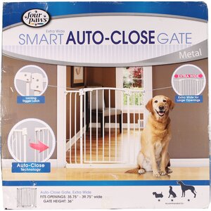Extra Wide Auto Closing Metal Dog Gate