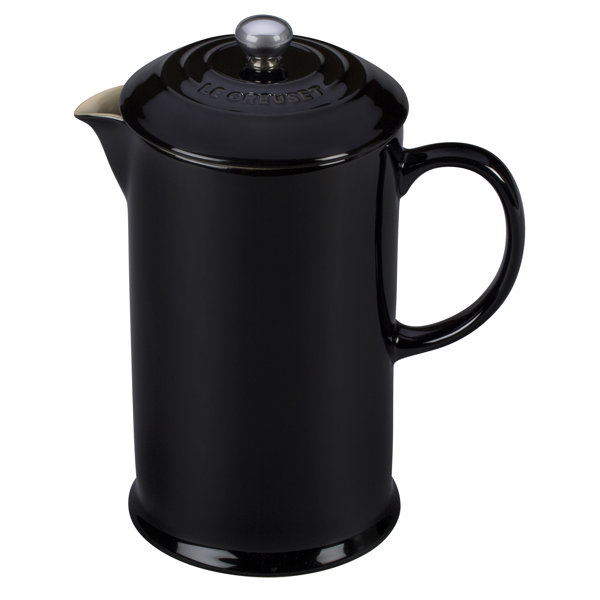 Le Creuset 3.37 Cup Stoneware French Press Coffee Maker & Reviews