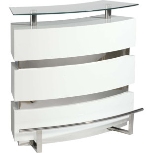 Wine And Alcohol Storage Wayfair Xenia Bar With Wine Storage