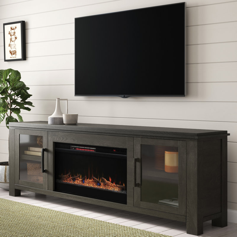 Cloyne Tv Stand For Tvs Up To 85 With Electric Fireplace