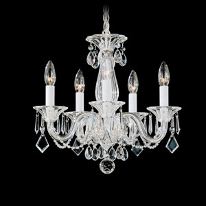 Allegro 5-Light Candle-Style Chandelier