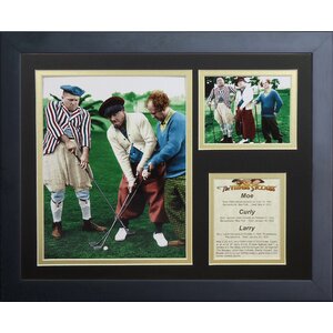 The Three Stooges Golf Framed Photographic Print