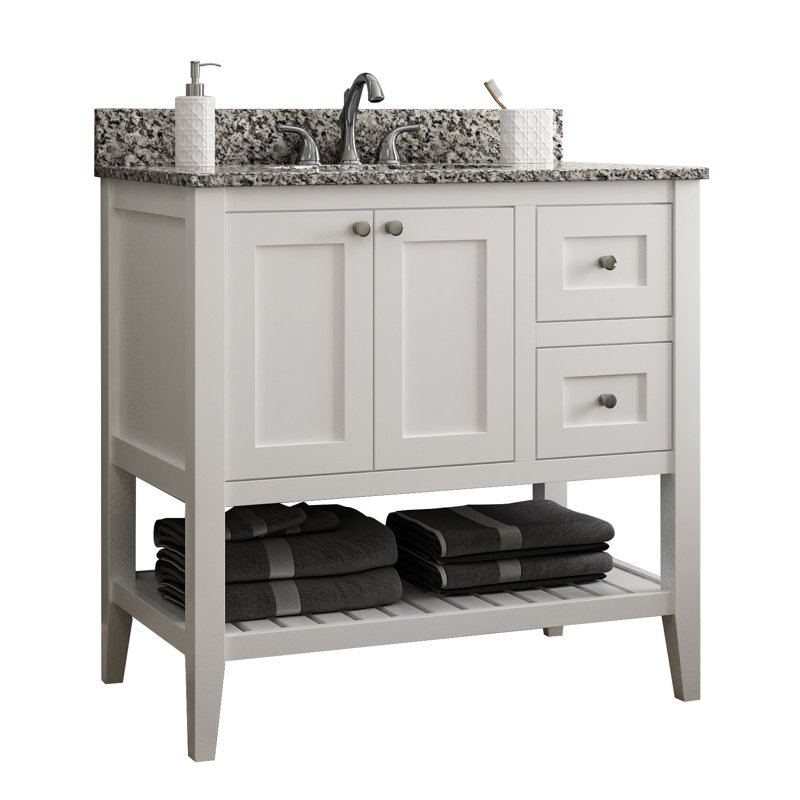 Cnc Cabinetry Vanguard 42 Single Bathroom Vanity Base Only Vanguard 42 Single Bathroom Vanity Base Only