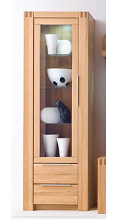 Dark Wood Display Cabinet Wayfair Co Uk Rebecca Solid Wood Display Cabinet