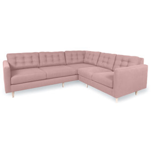 Pink Tufted Sectionals You Ll Love In 2019 Wayfair