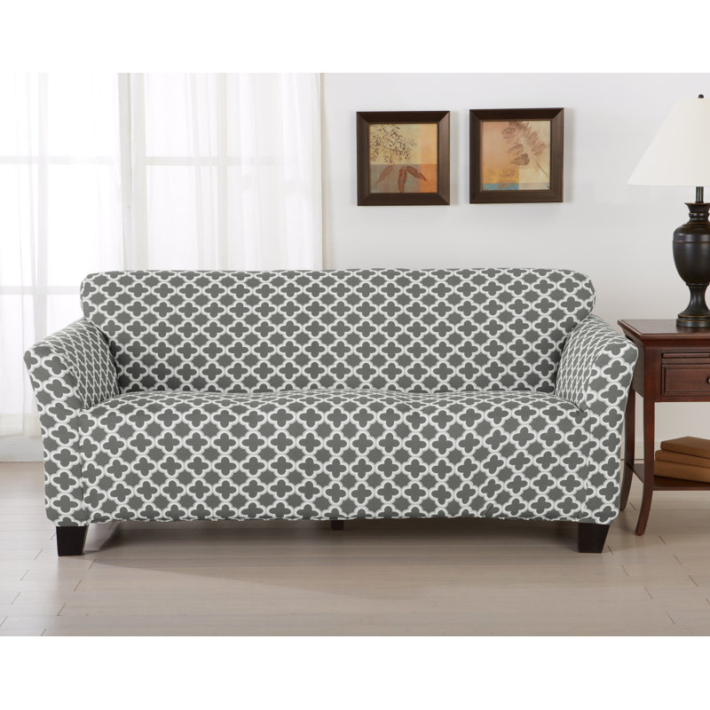 Home Fashion Designs Brenna Box Cushion Sofa Slipcover Reviews Brenna Box Cushion Sofa Slipcover