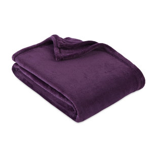 Dark Purple Blanket Wayfair Quickview