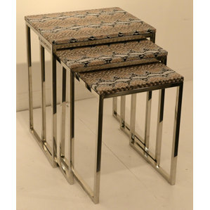 3 Piece Nesting Tables by Empire Art Direct