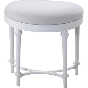 White Kids Bedroom Vanities You Ll Love Wayfair Hampton Vanity Stool
