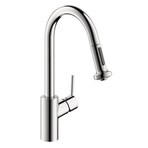 Talis S One Handle Deck Mounted Kitchen Faucet with Pull Down 2 Sprayer