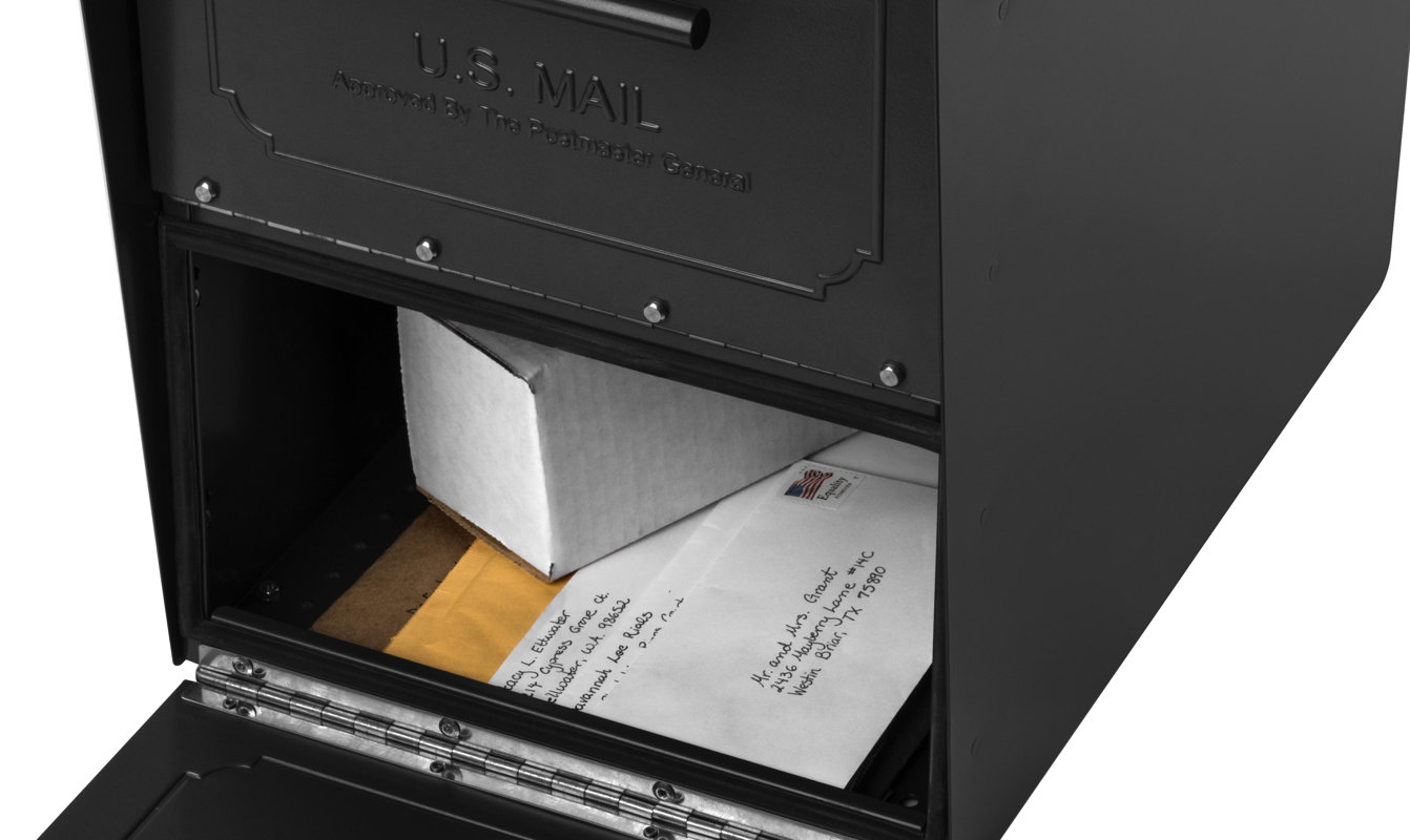 Architectural Mailboxes Oasis Locking Post Mounted Mailbox & Reviews