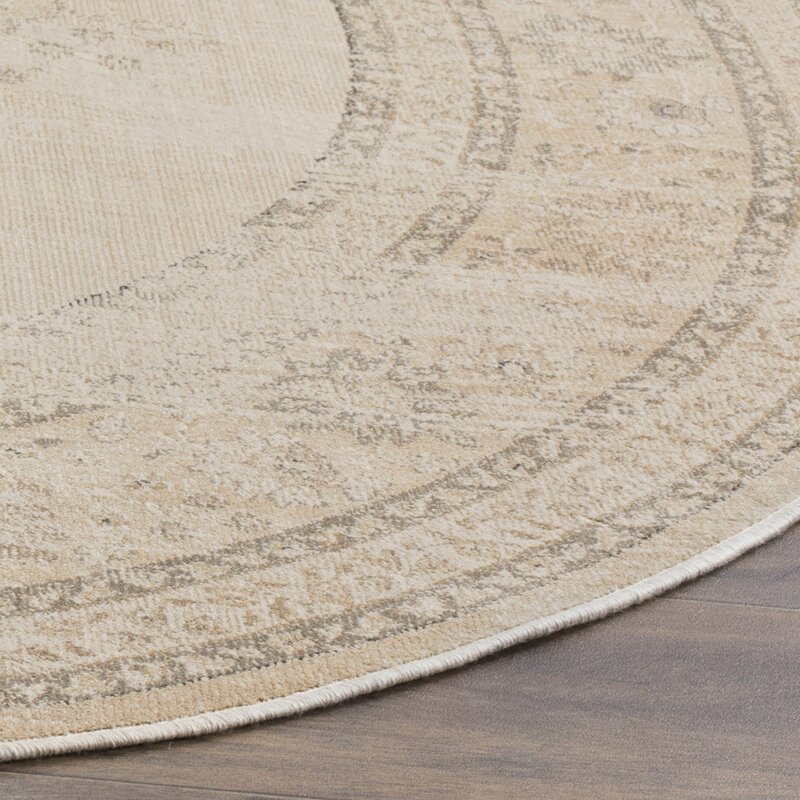 Charlton Home Frith Creme Area Rug & Reviews Wayfair