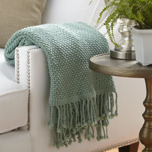 Slate Blue Throw Blanket Wayfair Quickview