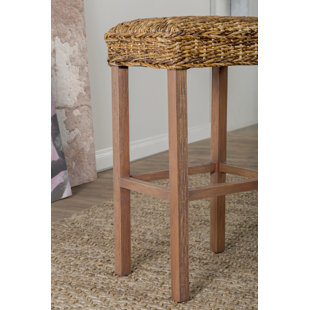 Outdoor Wicker Counter Stools Wayfair Maratha Bar Counter Stool