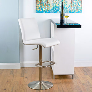 Adjustable Height Swivel Bar Stool by Matrix