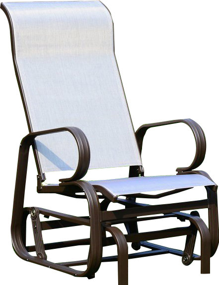 Swick Outdoor Mesh Fabric Patio Glider Chair Reviews Joss Main