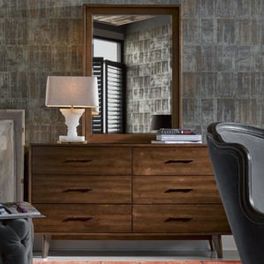Julesburg 6 Drawer Dresser with Mirror..