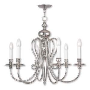 Echevarria 6-Light Candle-Style Chandelier
