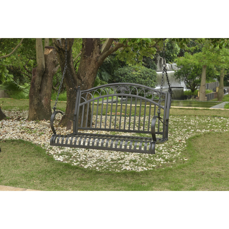 Fleur De Lis Living Oak Bluffs 2 Seater Porch Swing Wayfair