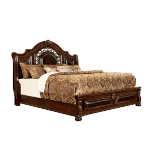 Flandreau Upholstered Panel Bed by A&J Homes Studio