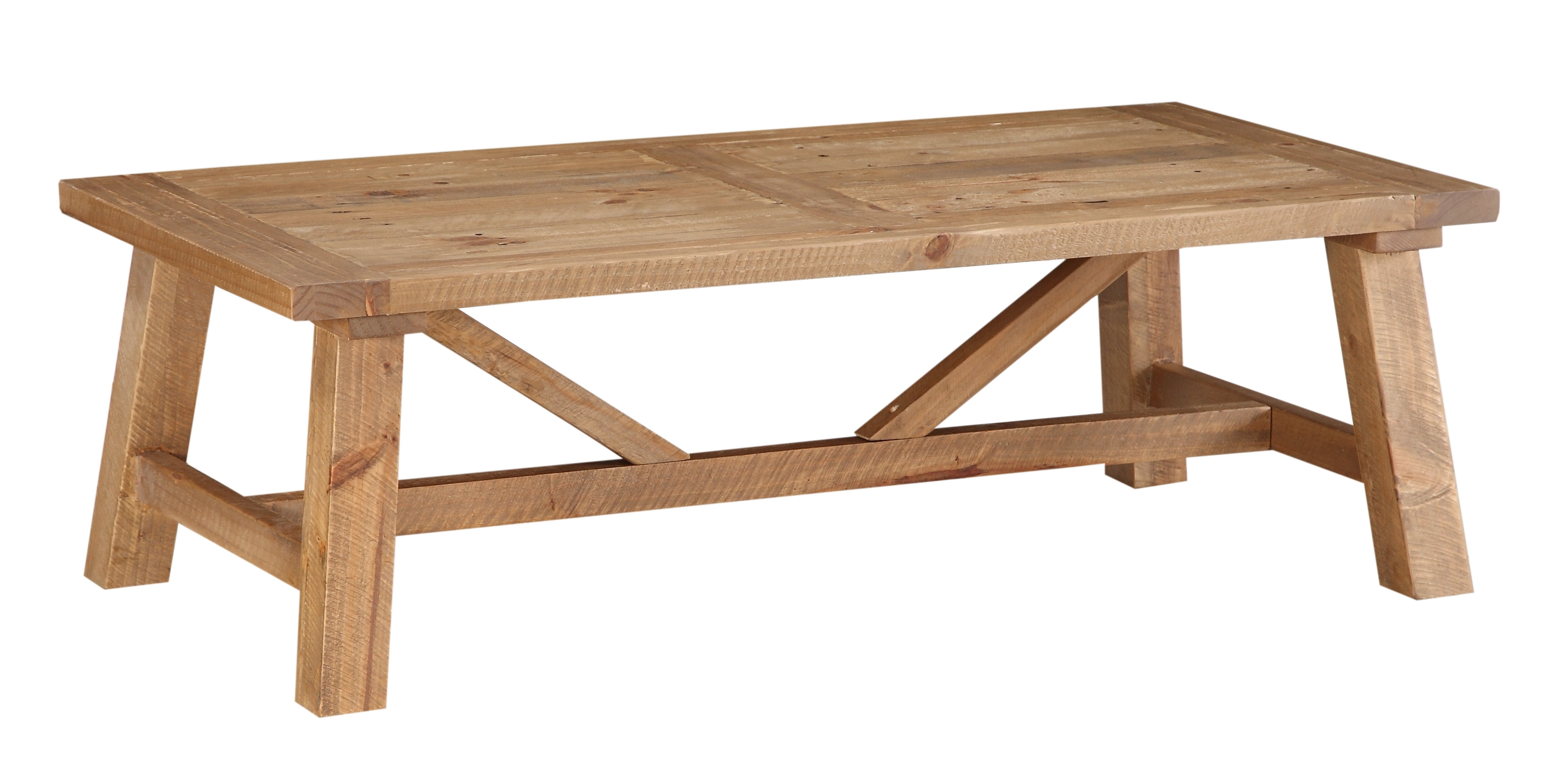 Millwood Pines Stambaugh Reclaimed Wood Coffee Table & Reviews - Millwood Pines Stambaugh Reclaimed Wood Coffee Table & Reviews -