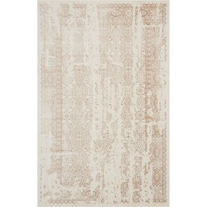 Silver Screen Ivory/Mocha Area Rug