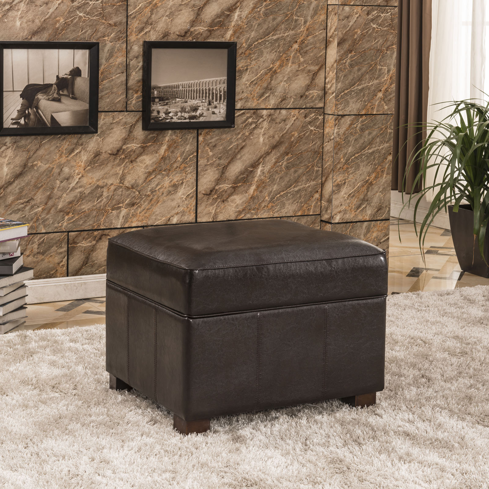 Bellasario Collection Elegant Storage Ottoman & Reviews Wayfair