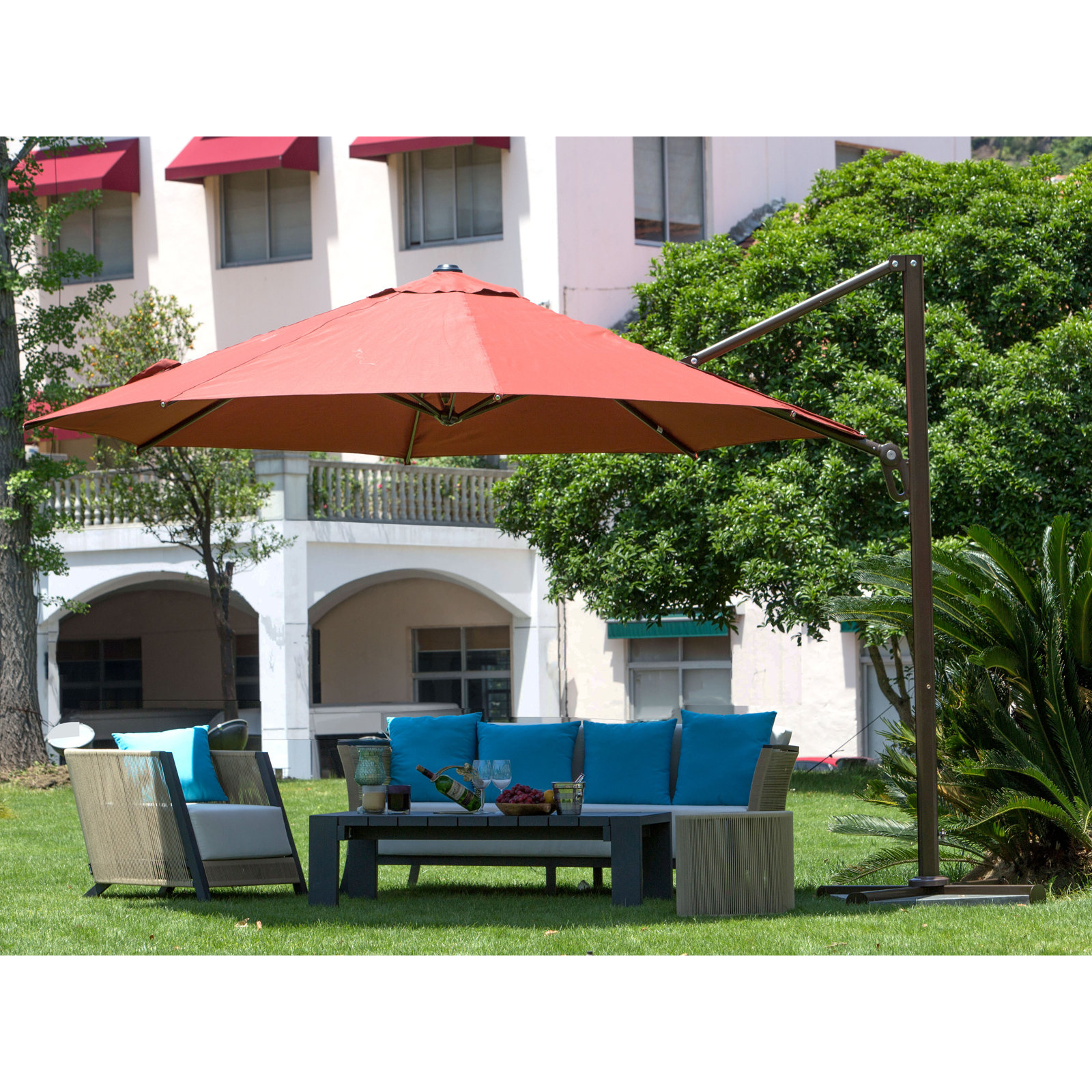 Abba Patio 11' Cantilever Umbrella & Reviews Wayfair