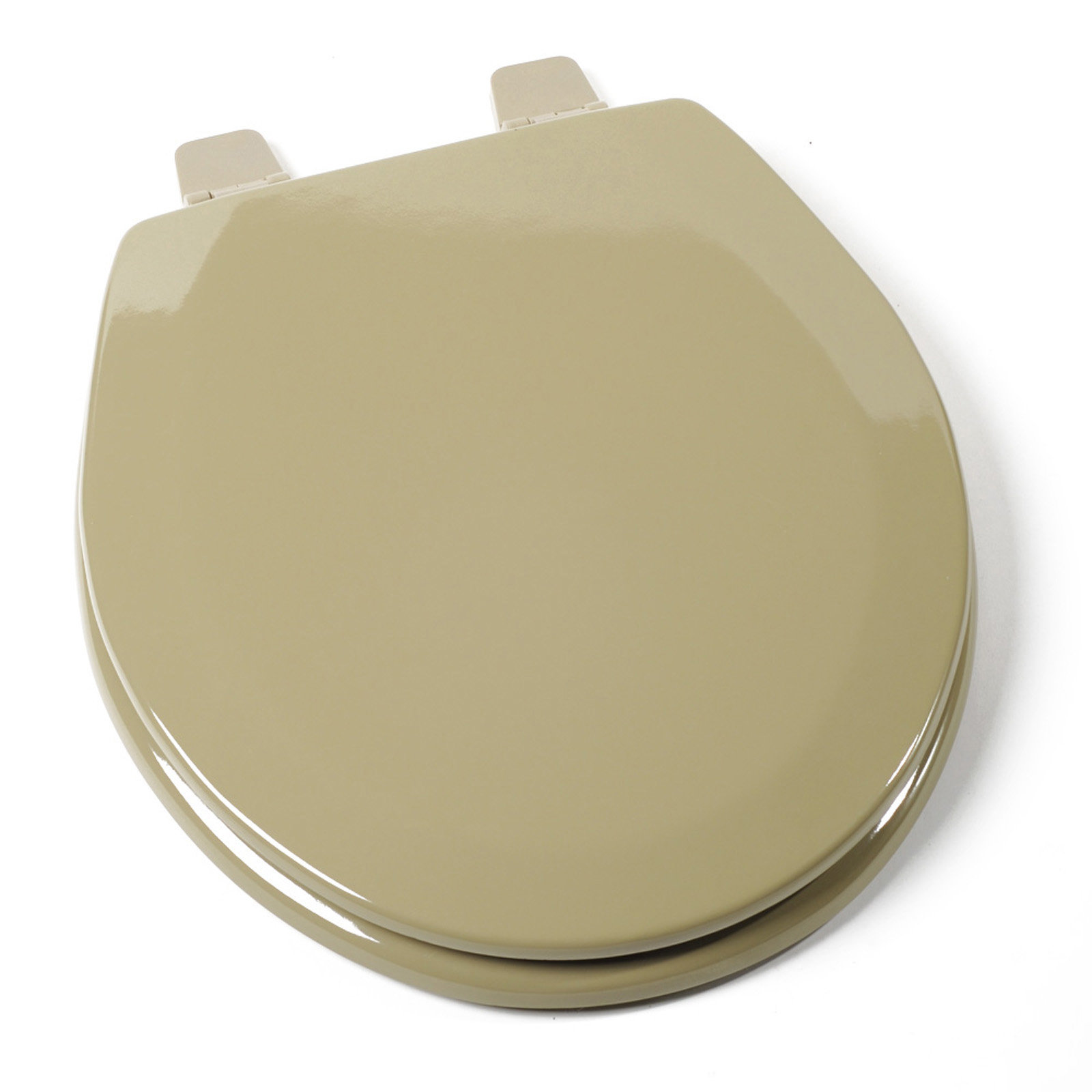 Comfort Seats Deluxe Molded Wood Round Toilet Seat & Reviews Wayfair