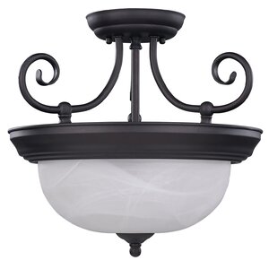 Julianna 2-Light Semi-Flush Mount