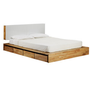 LAX Series Storage Platform Bed by Mas..