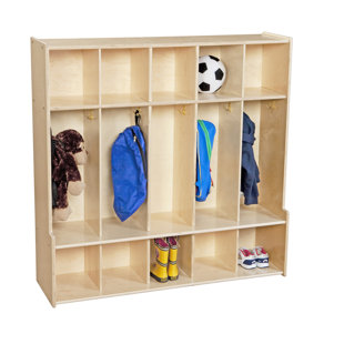 10 Inch Wide Floating Shelf Wayfair Contender 3 Tier 5 Wide Coat Locker