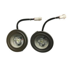 2W 12V Energy Saver LED Ultra-Bright Replacement Light Bulbs for Range Hoods (Set of 2)