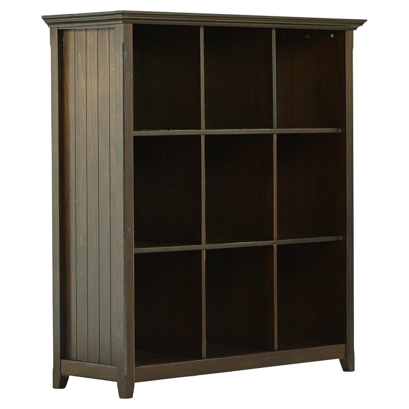 Simpli Home Acadian Standard Bookcase & Reviews | Wayfair