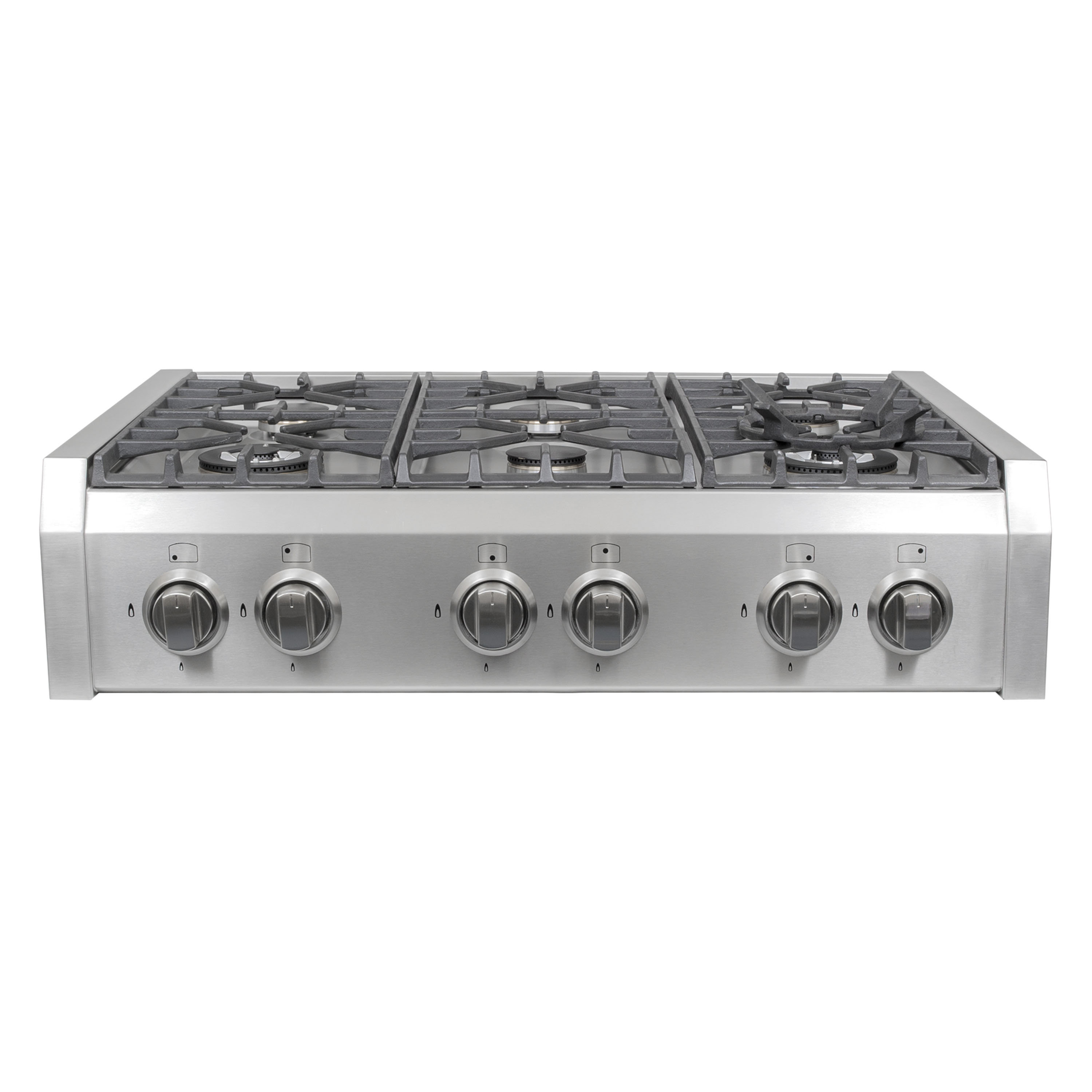 Cosmo 36 Gas Cooktop With 6 Burners And Wok Attachment Wayfair