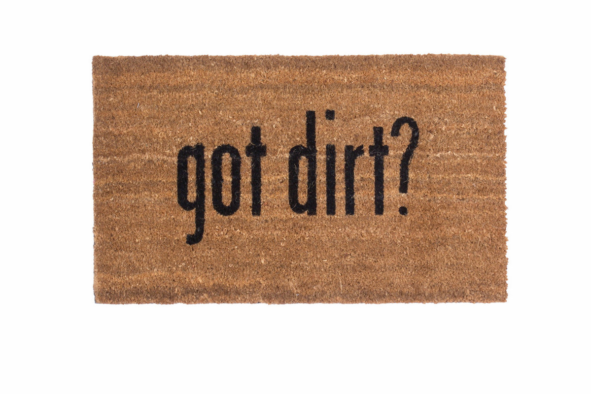 Modern Doormats Allmodern - Got Dirt Doormat modern doormats allmodern - got dirt doormat