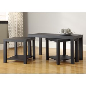 Clarice 3 Piece Mini Coffee Table Set