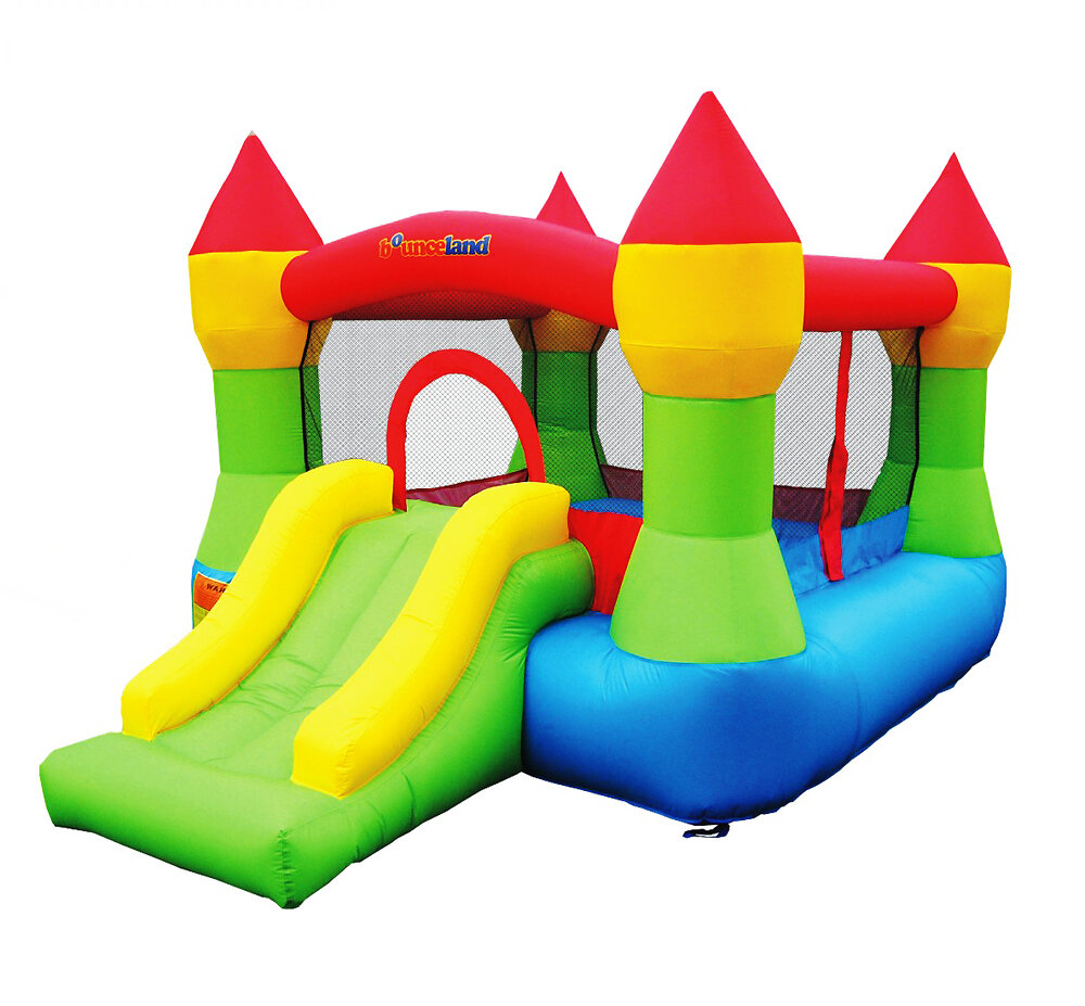 Bounceland Castle Hoop Bounce House Reviews Wayfair