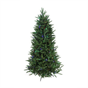 75 green pine trees artificial christmas tree with clear and clearwhite lights - Barcana Christmas Trees 75 green pine trees artificial christmas tree with clear and clearwhite lights - Barcana Christmas Trees