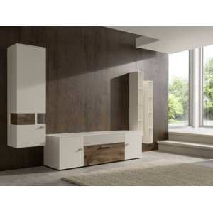 Wohnwand Spiegelverkehrt von Home Loft Concept